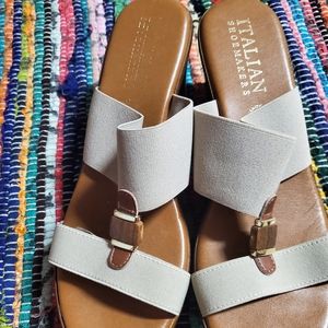 Italian shoemakers ultra light sandals size 10